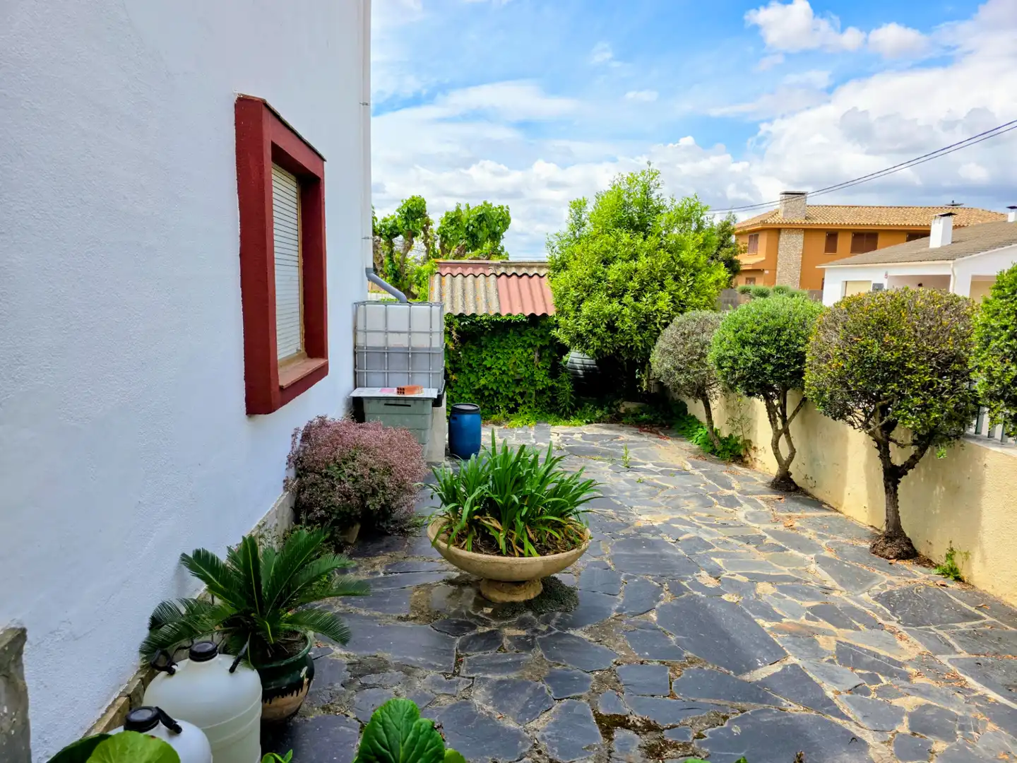 Jardín de Casa o chalet en venta en Sant Cugat Sesgarrigues con Calefacción, Terraza y Amueblado