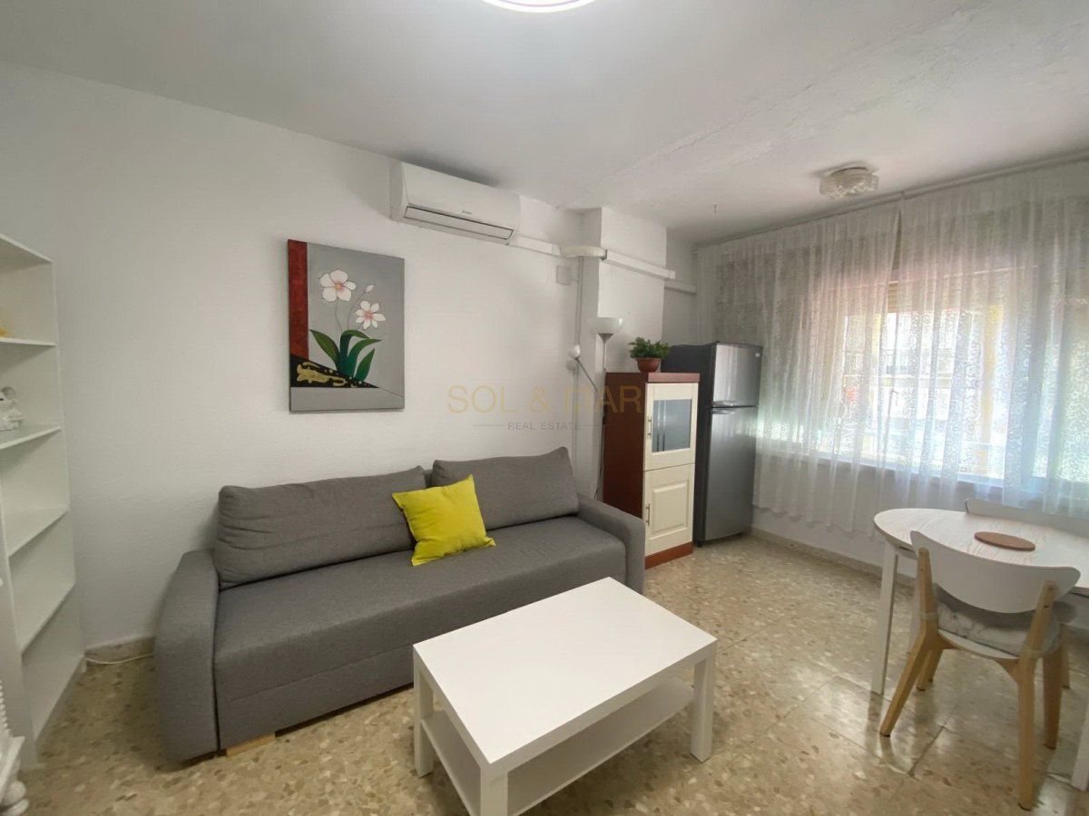 Living room of Apartment to rent in Torremolinos  with Air Conditioner