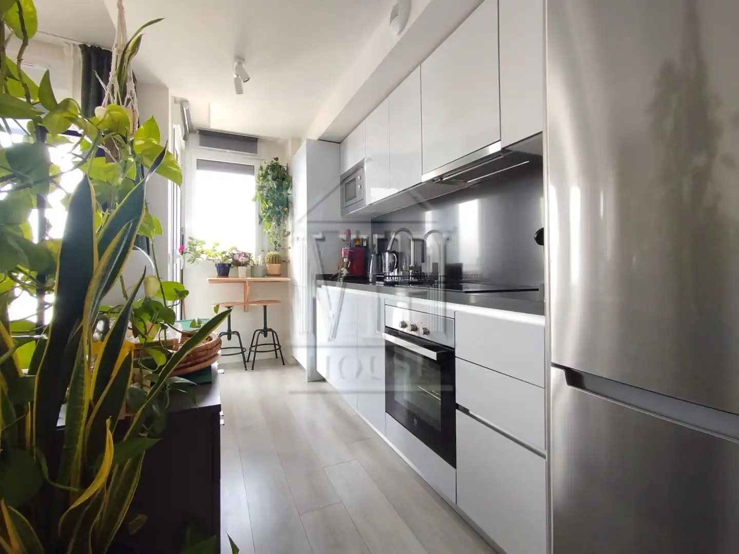 Cocina de Piso en venta en Badalona con Aire acondicionado, Calefacción y Parquet
