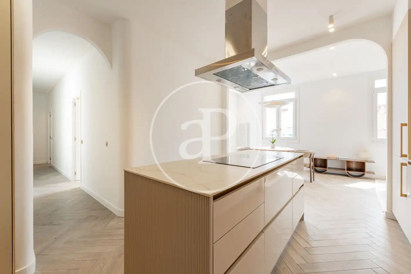Kitchen of Flat for sale in Madrid  with Air Conditioner, Heating and Terrace