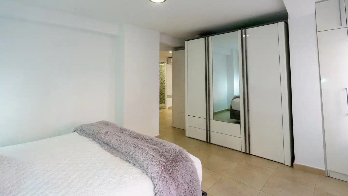 Bedroom of Flat for sale in Santa Pola  with Air Conditioner