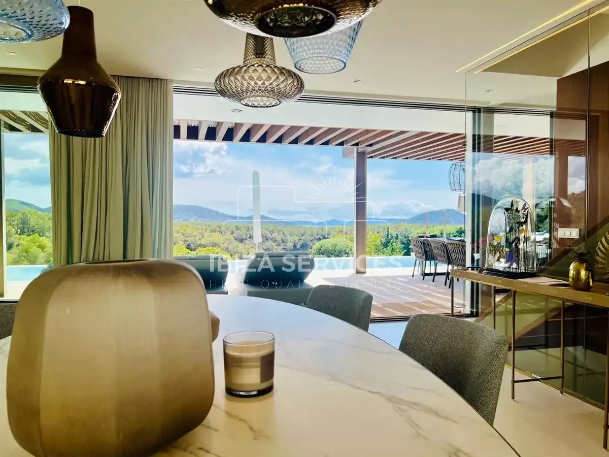 Chalet con piscina en venta en Es Cubells, imagen 17