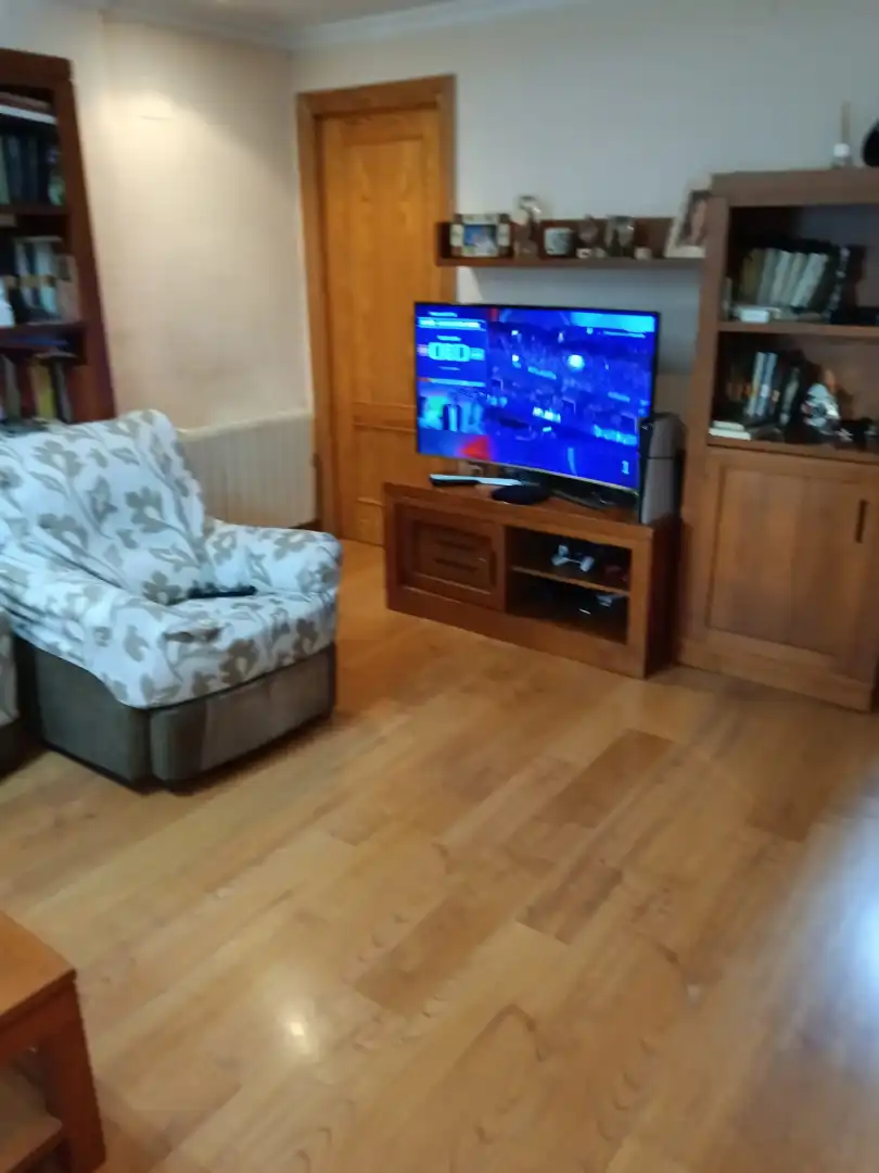 Sala d'estar de Casa adosada en venda en Fuente Álamo de Murcia amb Aire condicionat, Terrassa i Balcó