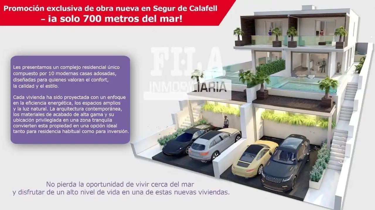 Adosado con piscina en venta en Segur de Calafell, imagen 7