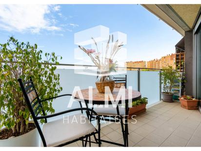 Balcony of Flat for sale in  Barcelona Capital  with Air Conditioner, Swimming Pool and Balcony