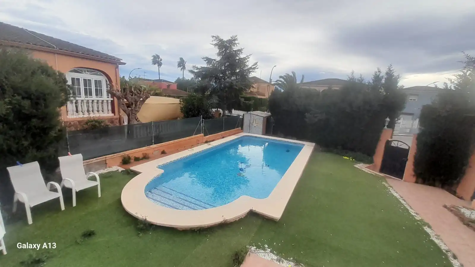 Swimming pool of Houses for sale in La Pobla de Vallbona  with Air Conditioner, Heating and Oven