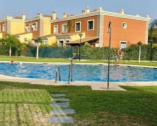 Swimming pool of Apartment for sale in Málaga Capital  with Air Conditioner, Heating and Private garden