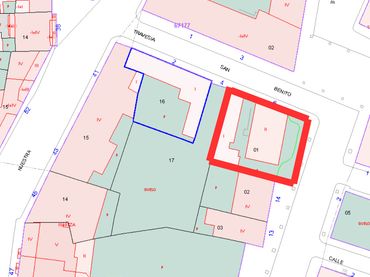 Terreno residencial en venta en Plaza San Benito