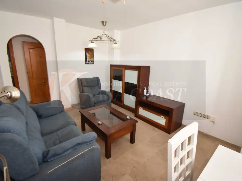 Sala de estar de Piso en venta en Fuengirola con Balcón