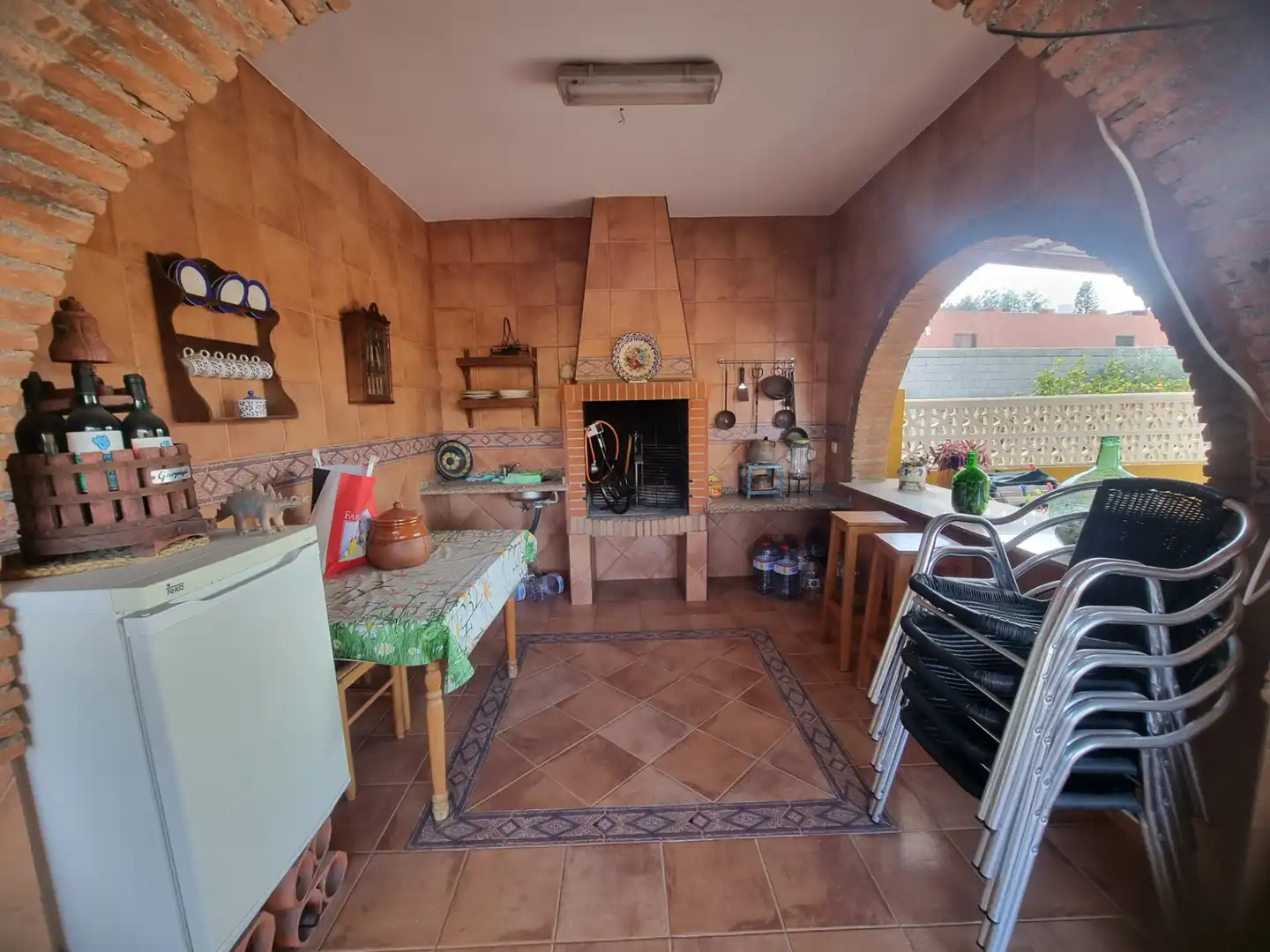 Cocina de Finca rústica en venta en Pechina con Aire acondicionado, Calefacción y Jardín privado
