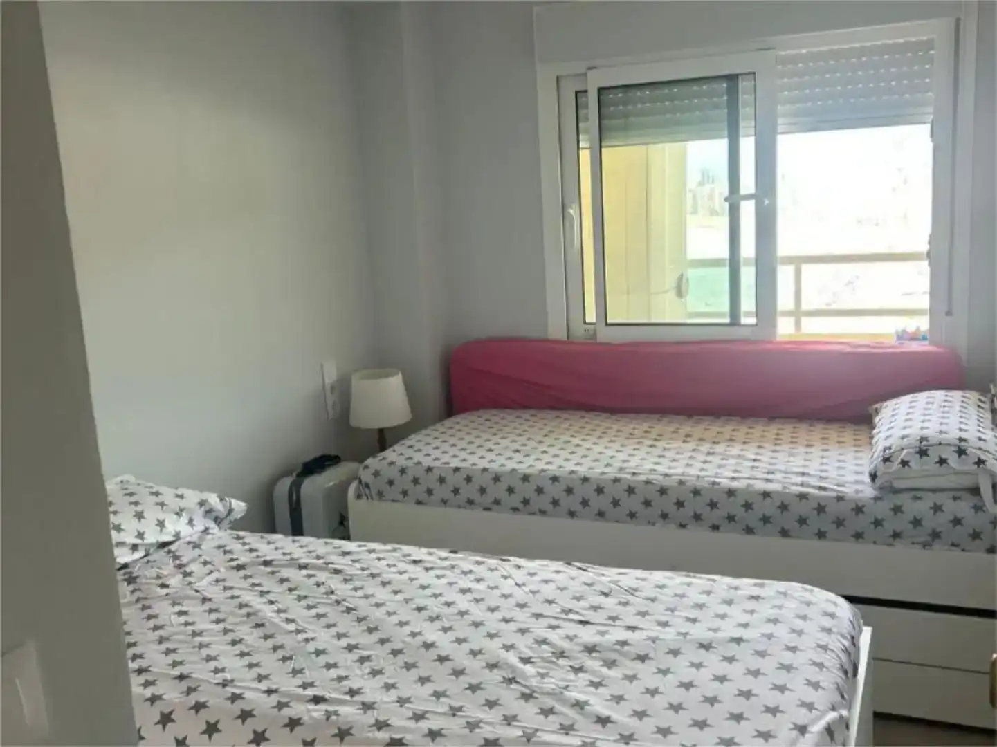 Schlafzimmer von Wohnung zur Miete in Cullera mit Privatgarten, Parkett und Schwimmbad