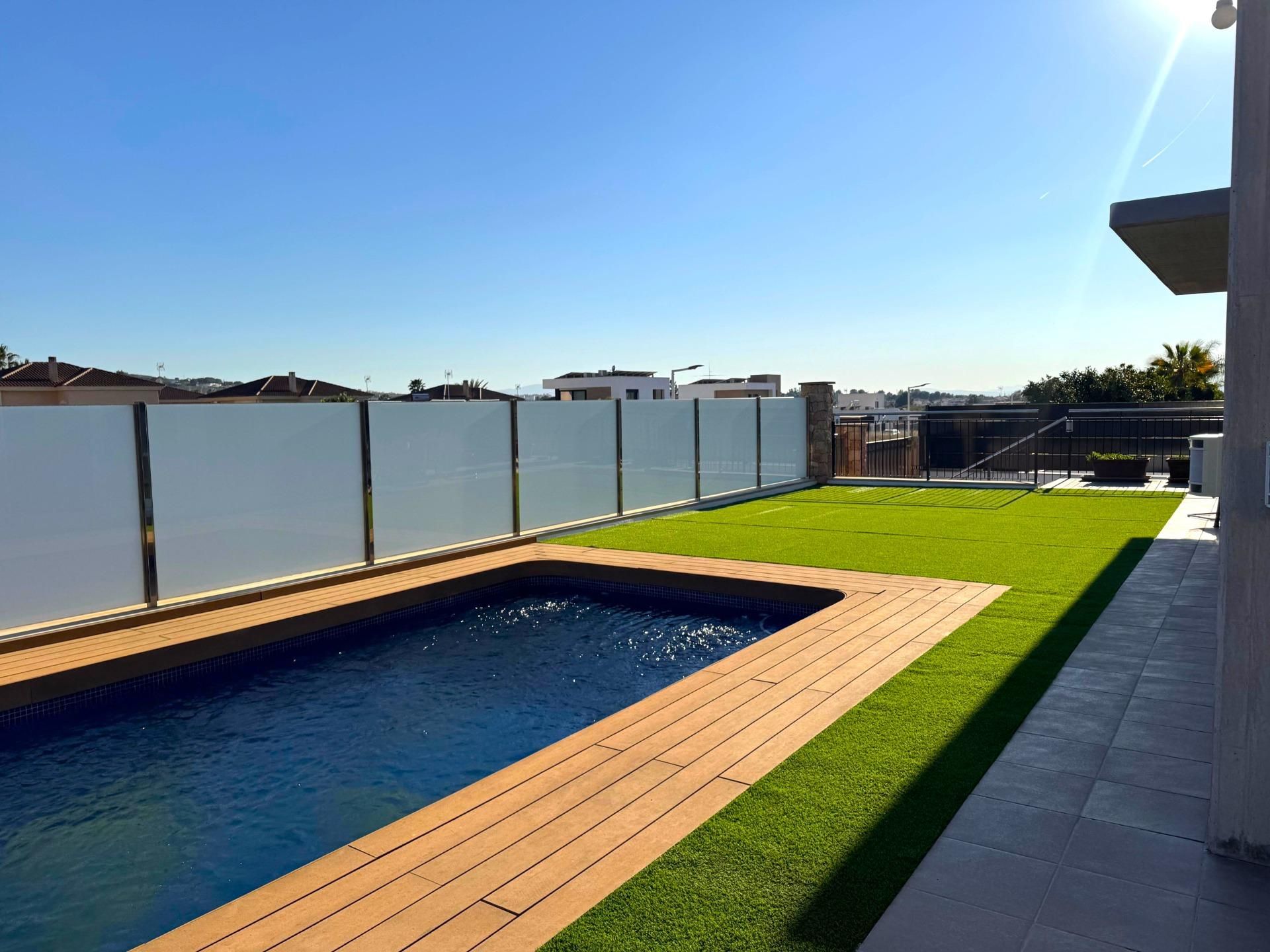 Swimming pool of Houses for sale in Molina de Segura  with Air Conditioner, Private garden and Terrace