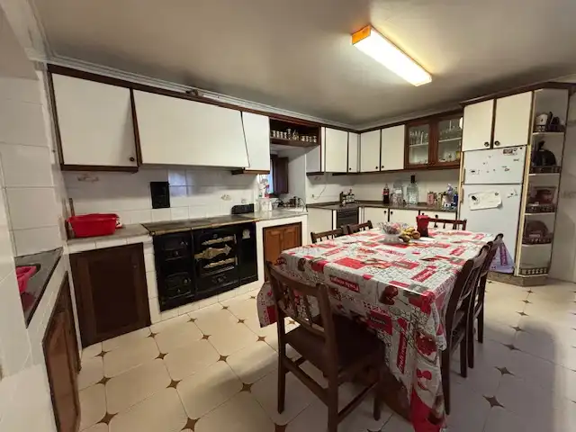Cocina de Finca rústica en venta en Narón con Calefacción, Jardín privado y Amueblado