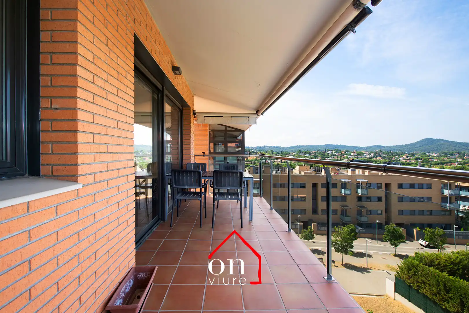 Terrace of Attic for sale in Sant Cugat del Vallès  with Air Conditioner, Heating and Parquet flooring