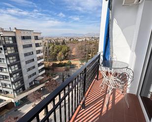 Balcony of Flat for sale in  Granada Capital  with Air Conditioner, Furnished and Balcony