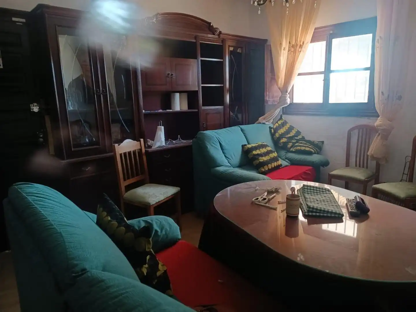 Sala de estar de Finca rústica en venta en El Puerto de Santa María con Aire acondicionado y Jardín privado