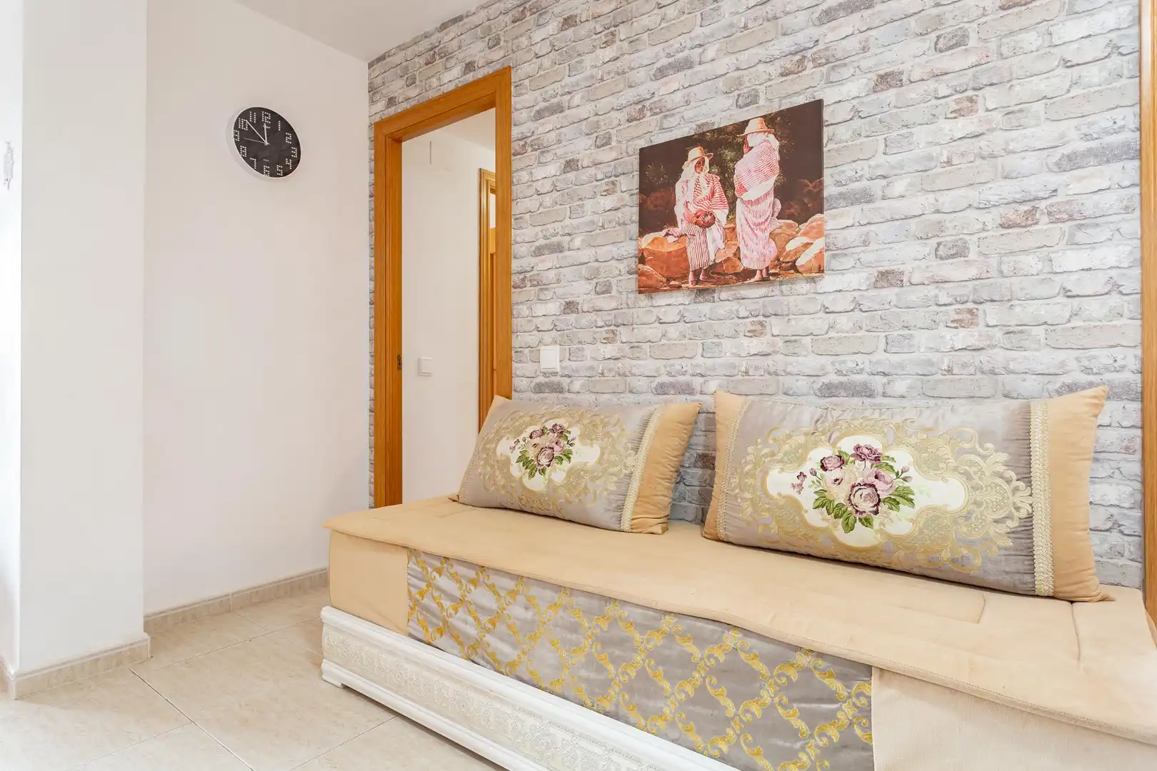 Bedroom of Flat for sale in Mont-roig del Camp  with Air Conditioner, Private garden and Terrace