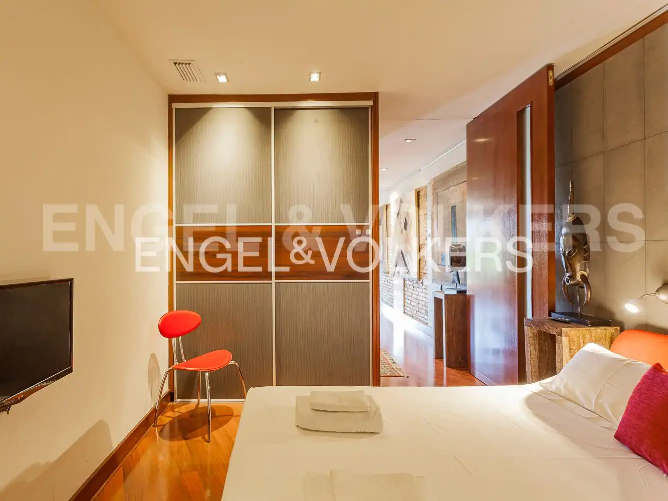 Schlafzimmer von Wohnung zum Verkauf in Eixample