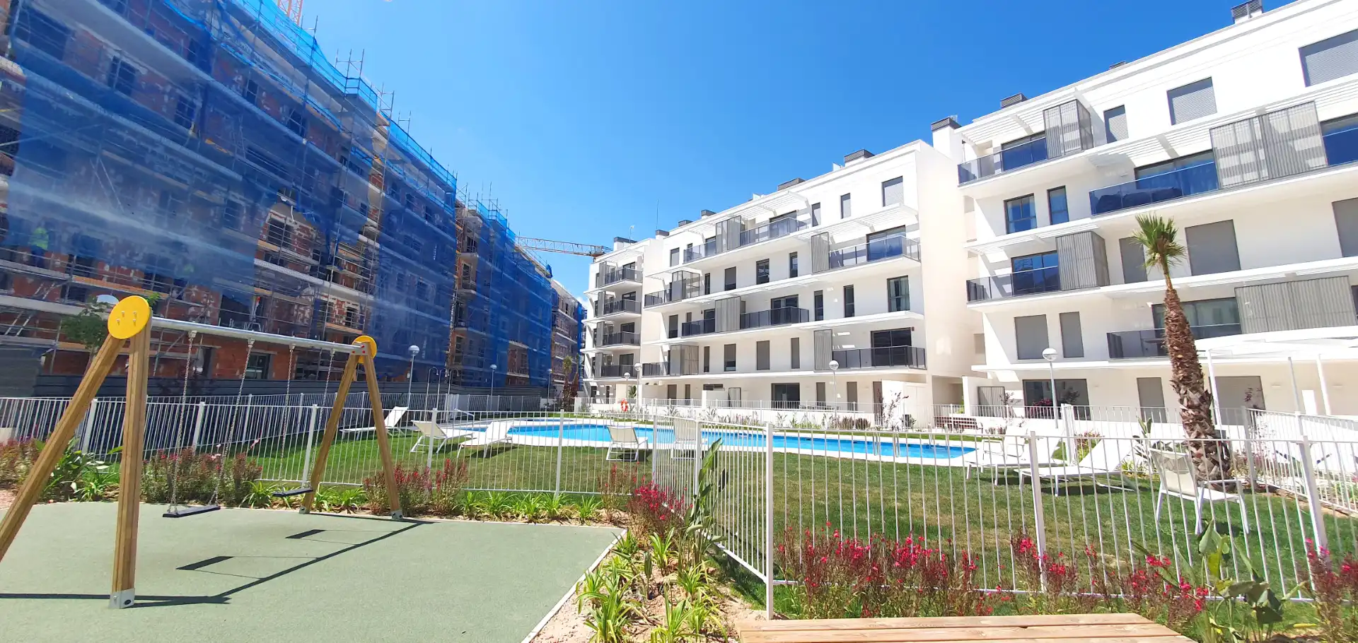 Swimming pool of Apartments for rent in Dénia  with Air Conditioner, Heating and Terrace