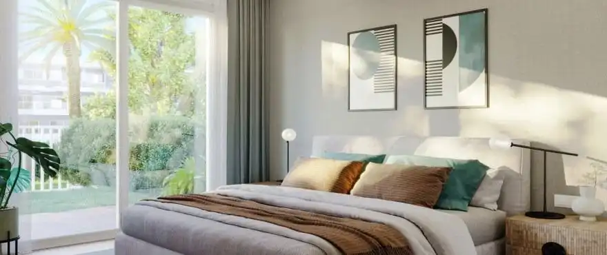Dormitori de Casa o xalet en venda en Elche / Elx amb Aire condicionat, Jardí privat i Terrassa