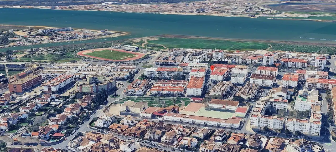 Vista exterior de Piso en venta en Ayamonte