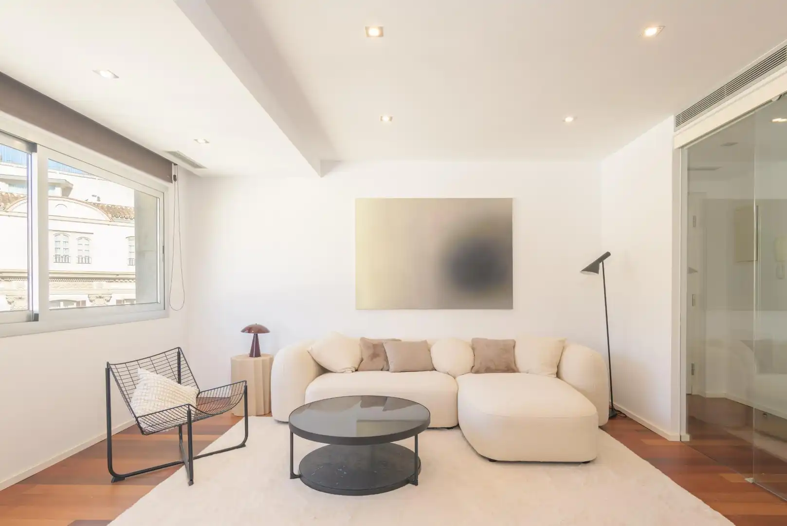 Sala de estar de Apartamento en venta en Málaga con Aire acondicionado, Calefacción y Terraza