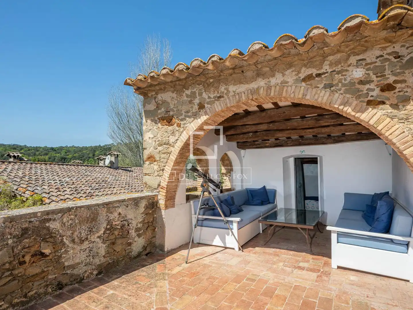 Terrassa de Finca rústica en venda en Sant Martí Vell amb Calefacció, Jardí privat i Traster