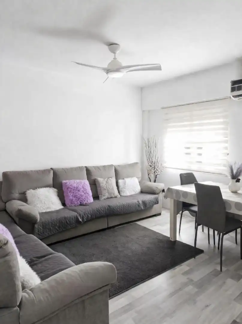 Sala de estar de Piso en venta en Zaragoza con Aire acondicionado, Calefacción y Parquet