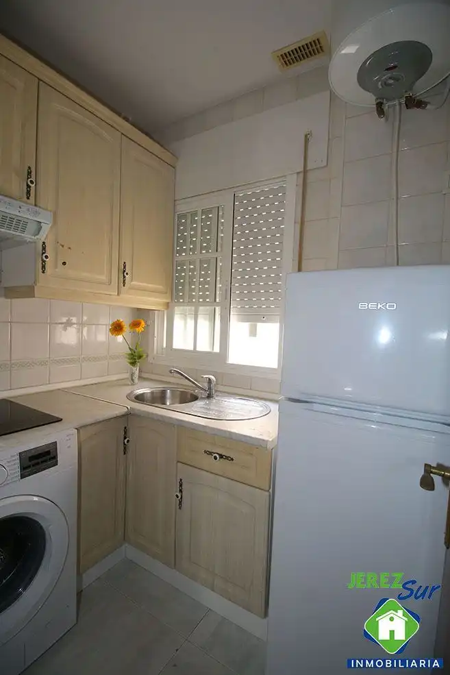 Cocina de Casa adosada en venta en Jerez de la Frontera con Aire acondicionado, Calefacción y Terraza