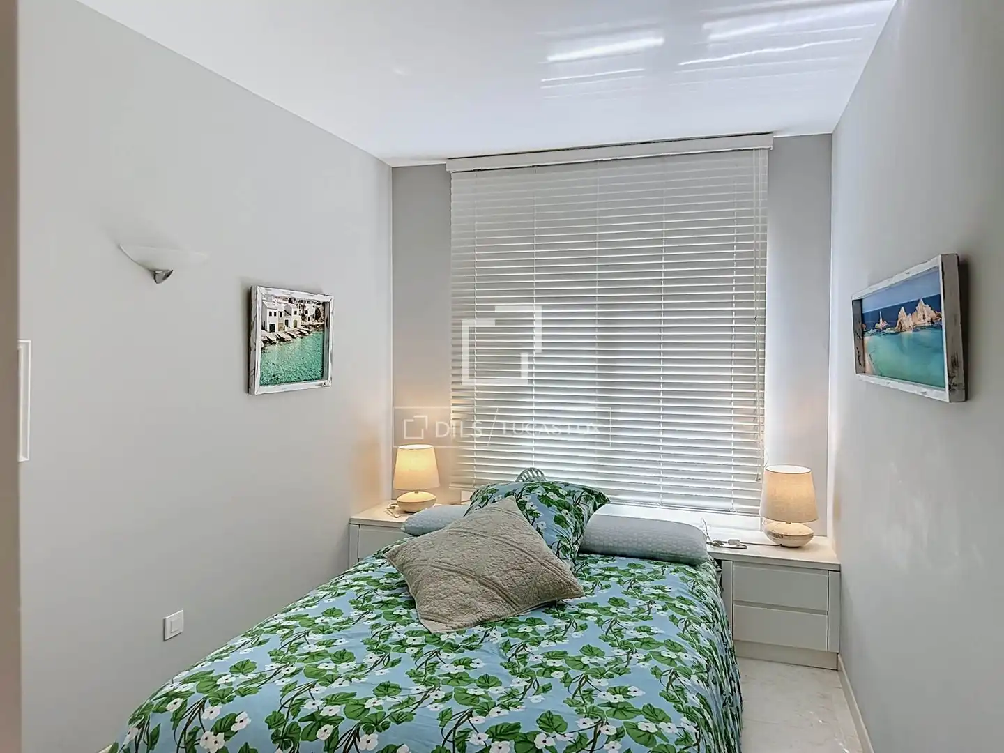 Schlafzimmer von Wohnung zur Miete in Ciutadella de Menorca mit Klimaanlage, Heizung und Privatgarten