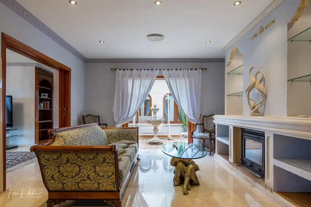 Sala de estar de Casa o chalet en venta en Dénia con Aire acondicionado, Calefacción y Trastero