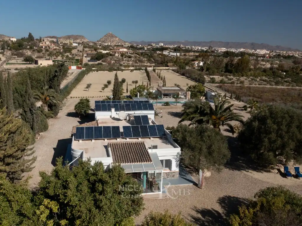 Vista exterior de Casa o chalet en venta en Vera con Aire acondicionado, Jardín privado y Terraza