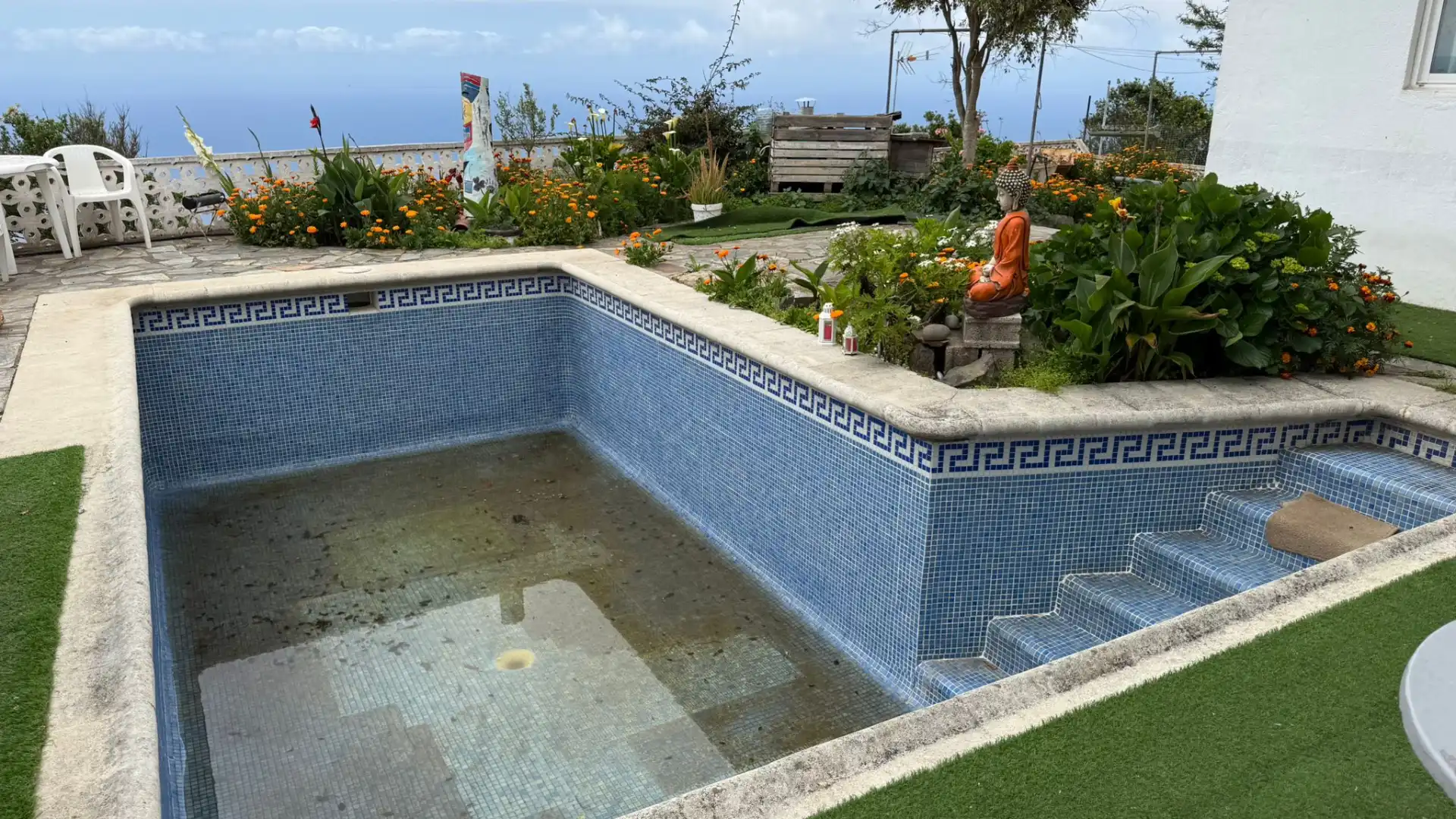 Piscina de Finca rústica en venta en Icod de los Vinos con Jardín privado, Terraza y Trastero