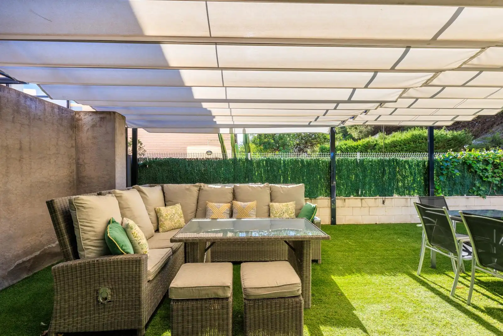 Terraza de Casa adosada en venta en Cambrils con Aire acondicionado, Calefacción y Jardín privado