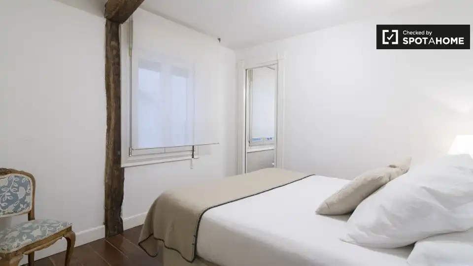 Habitación de Apartamento para compartir en Bilbao  con Aire acondicionado, Calefacción y Terraza