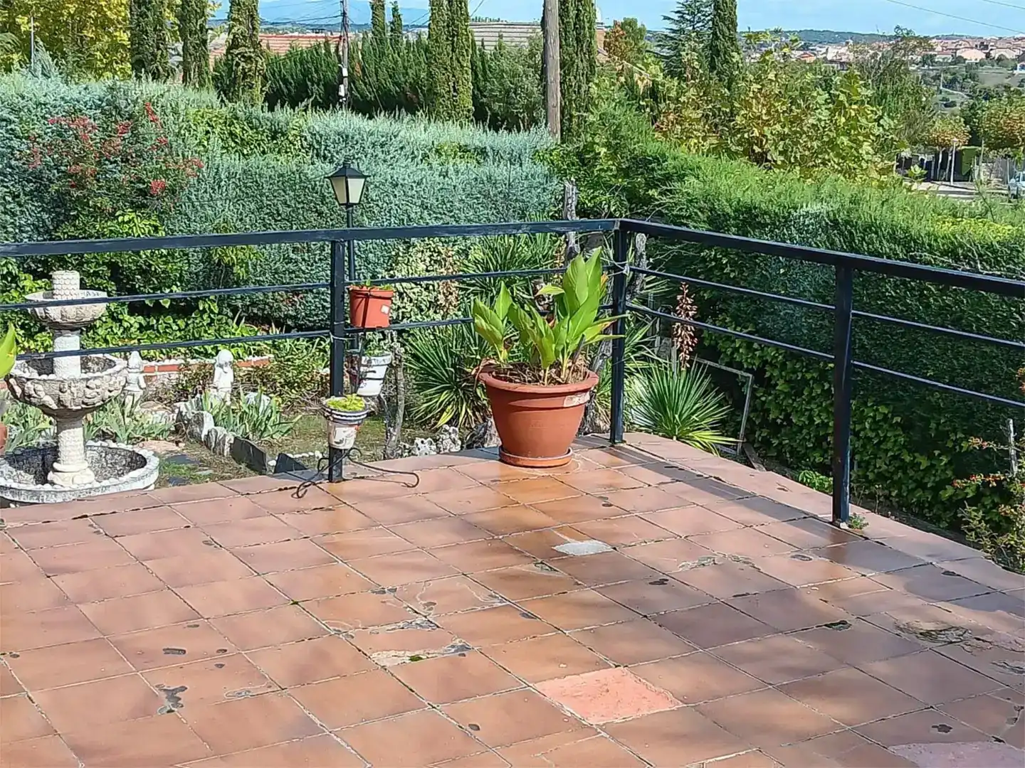 Terraza de Piso en venta en Pedrezuela con Aire acondicionado, Jardín privado y Trastero