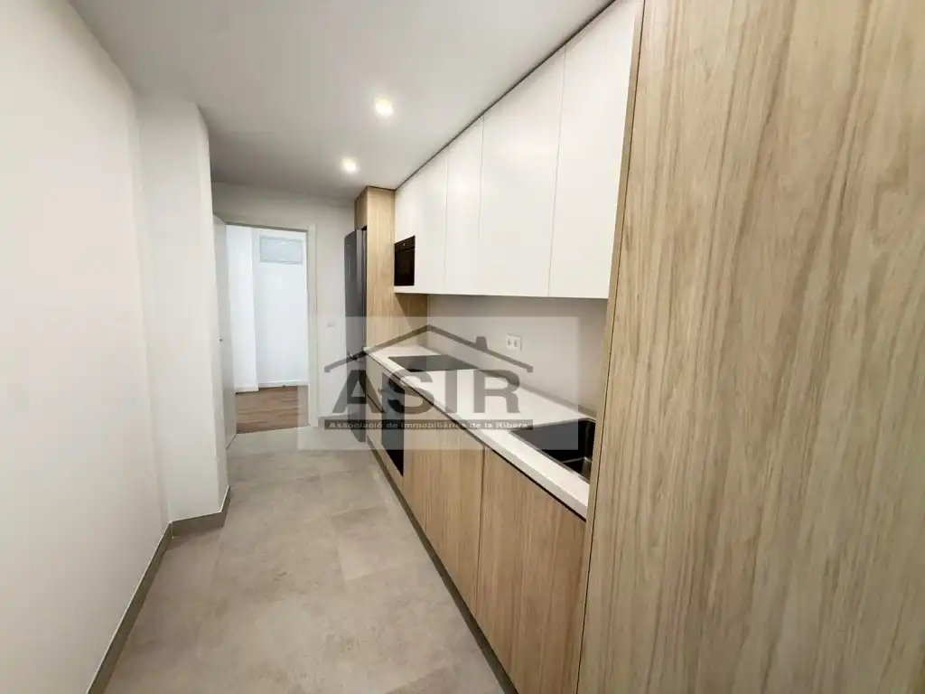 Cocina de Piso de alquiler en Polinyà de Xúquer con Piscina