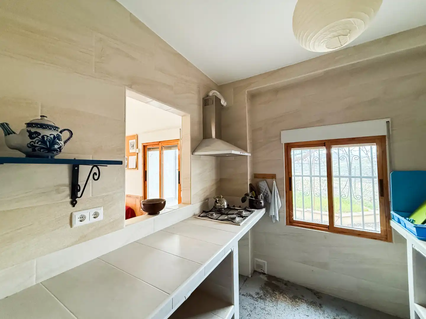 Cocina de Finca rústica en venta en Gor con Jardín privado, Terraza y Amueblado