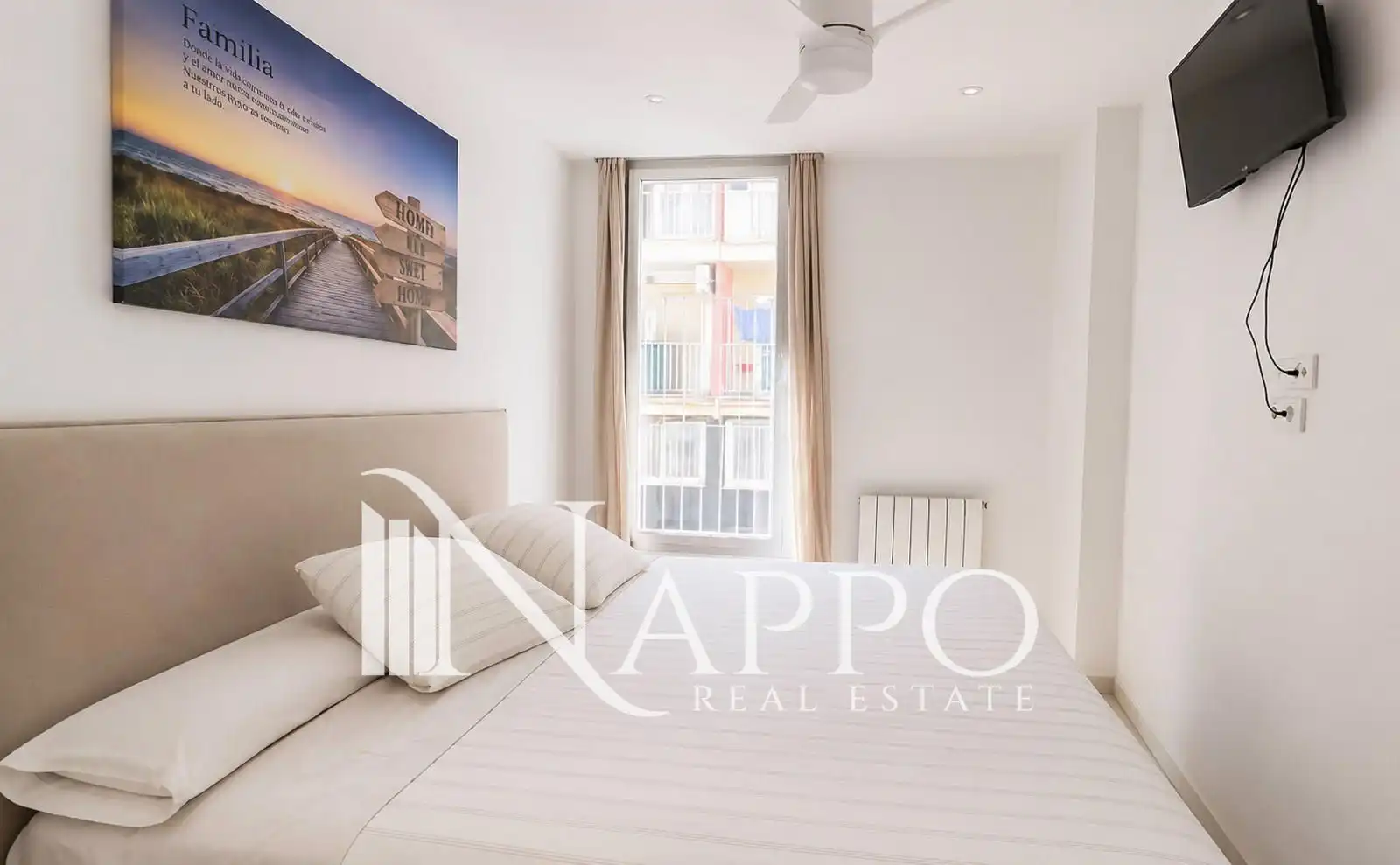 Bedroom of Flat for sale in  Palma de Mallorca  with Air Conditioner, Heating and Terrace