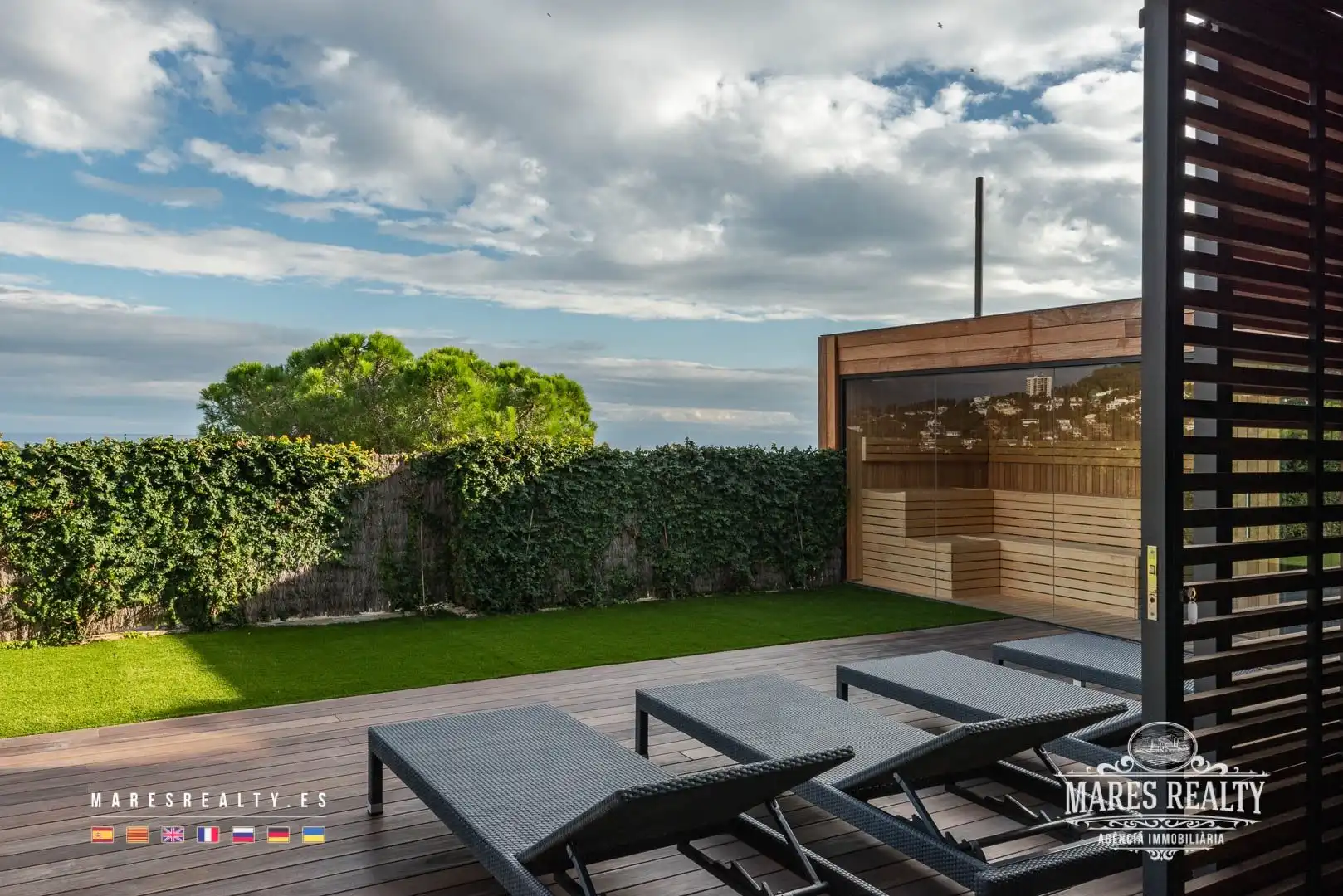 Terrassa de Casa o xalet en venda en Lloret de Mar amb Aire condicionat, Calefacció i Jardí privat