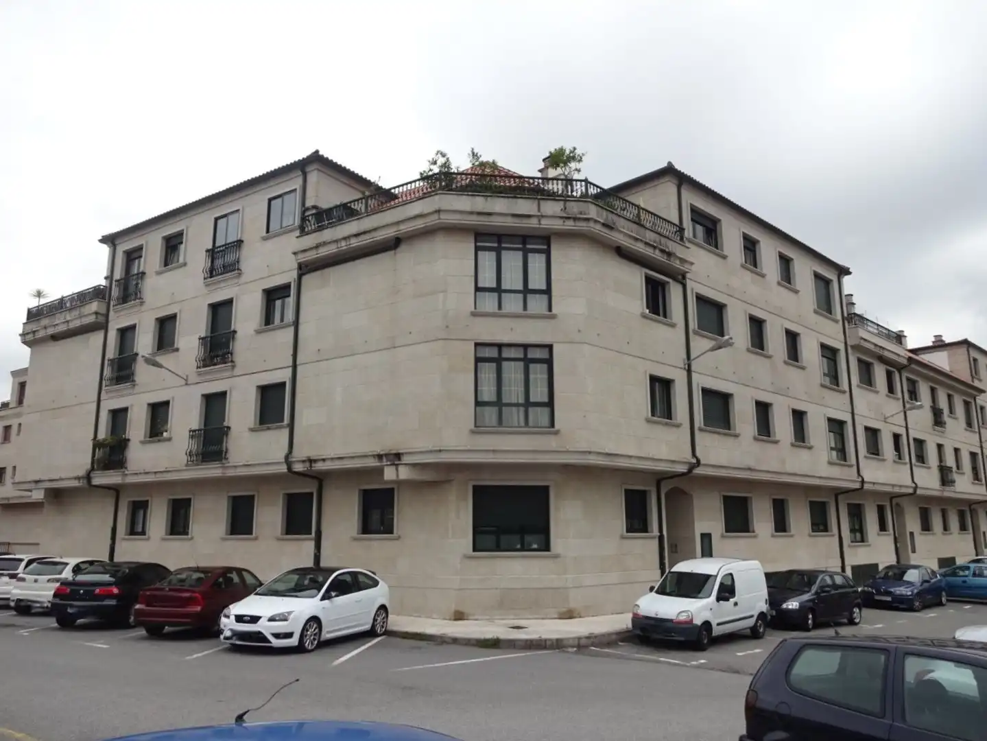Vista exterior de Piso en venta en Vilagarcía de Arousa