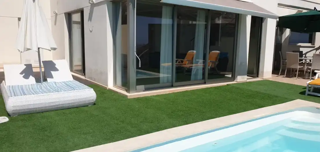 Swimming pool of Detached homes for sale in Cullera  with Air Conditioner, Heating and Private garden