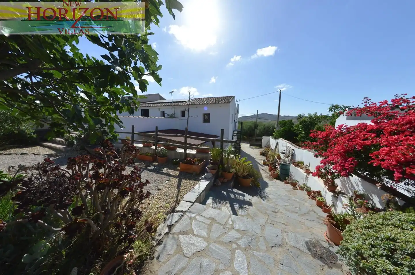 Exterior view of Houses for sale in Lubrín  with Private garden and Terrace