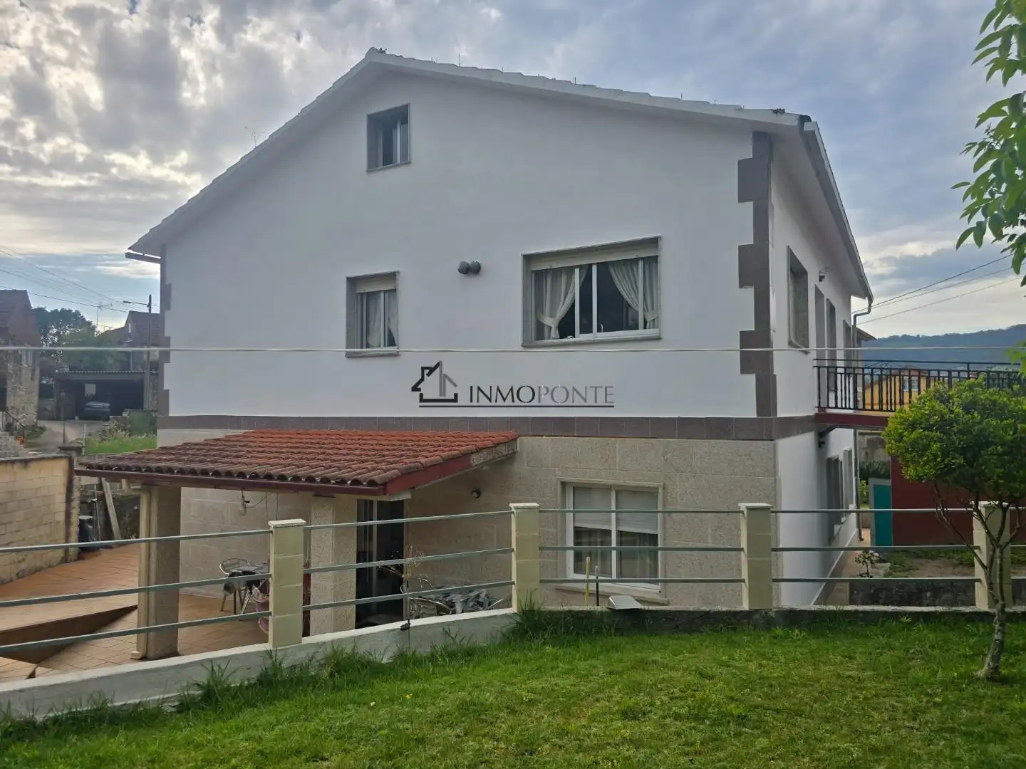 Exterior view of Houses for sale in Moaña  with Heating, Private garden and Terrace
