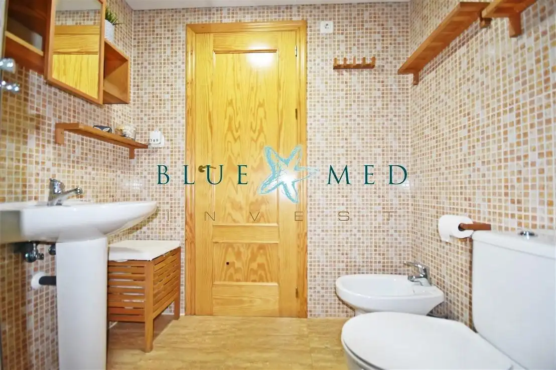Baño de Casa o chalet en venta en Mazarrón con Aire acondicionado, Calefacción y Terraza