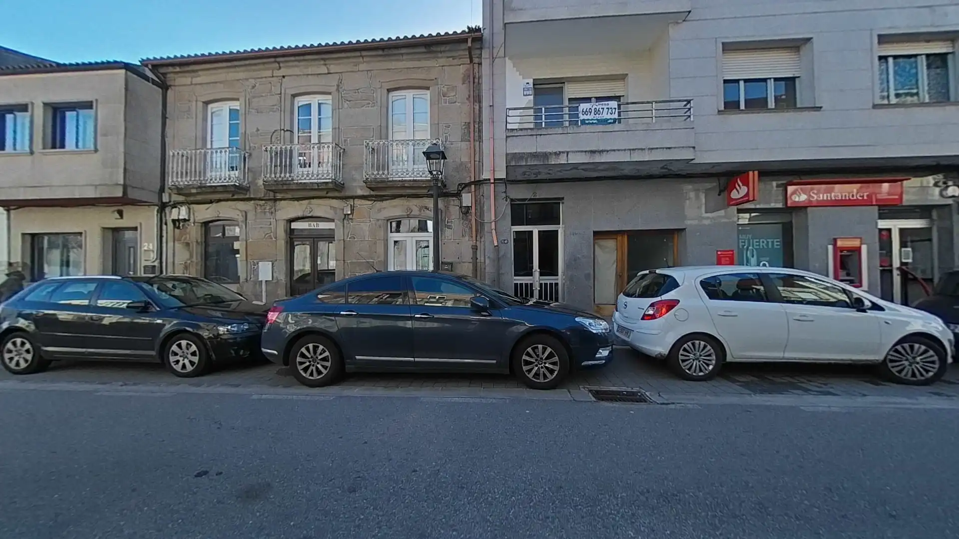 Vista exterior de Piso en venta en Cuntis con Terraza