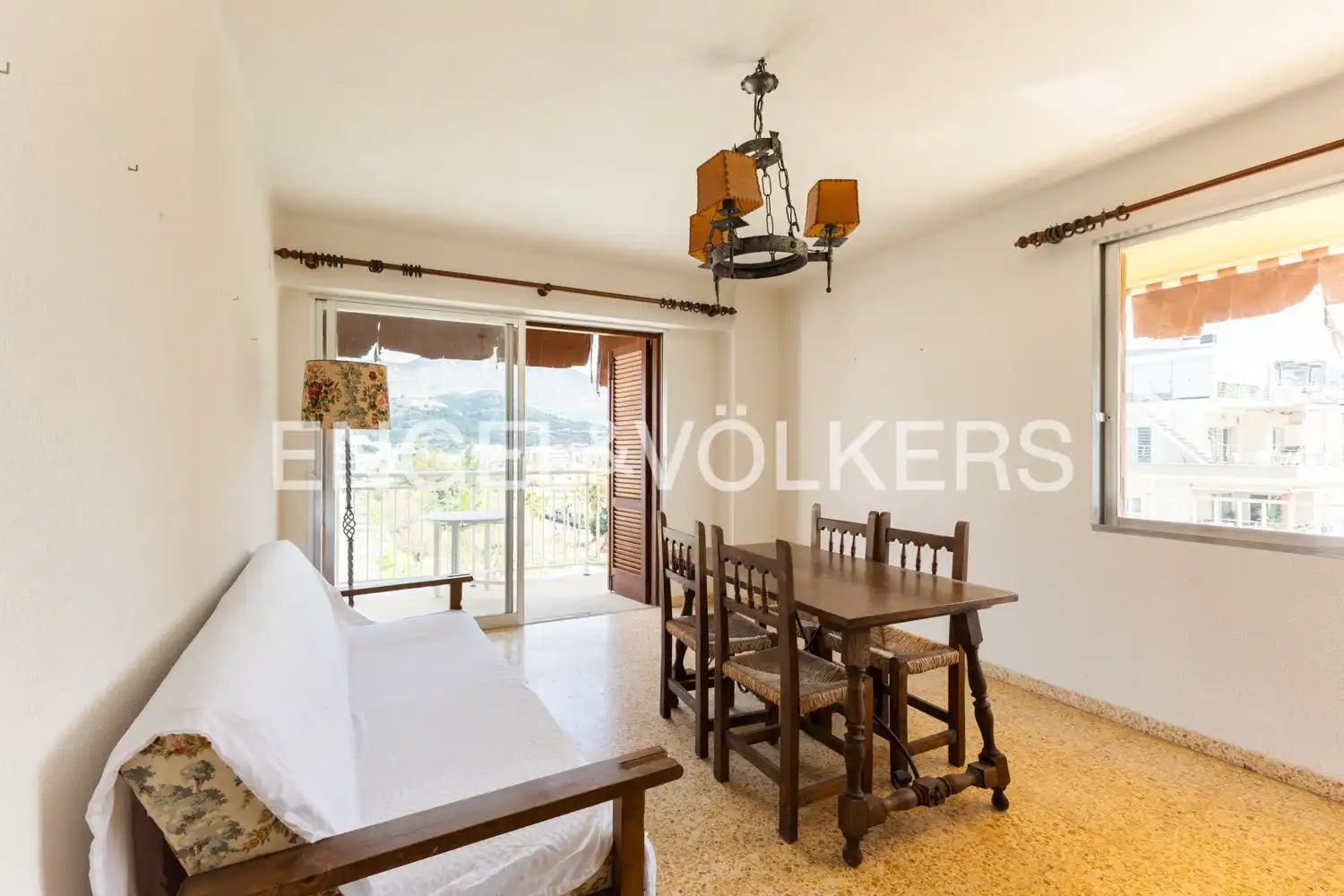 Dining room of Flat for sale in Benicasim / Benicàssim  with Heating, Private garden and Terrace