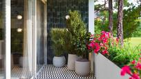 Balcony of Flat for sale in  Barcelona Capital  with Air Conditioner, Heating and Private garden