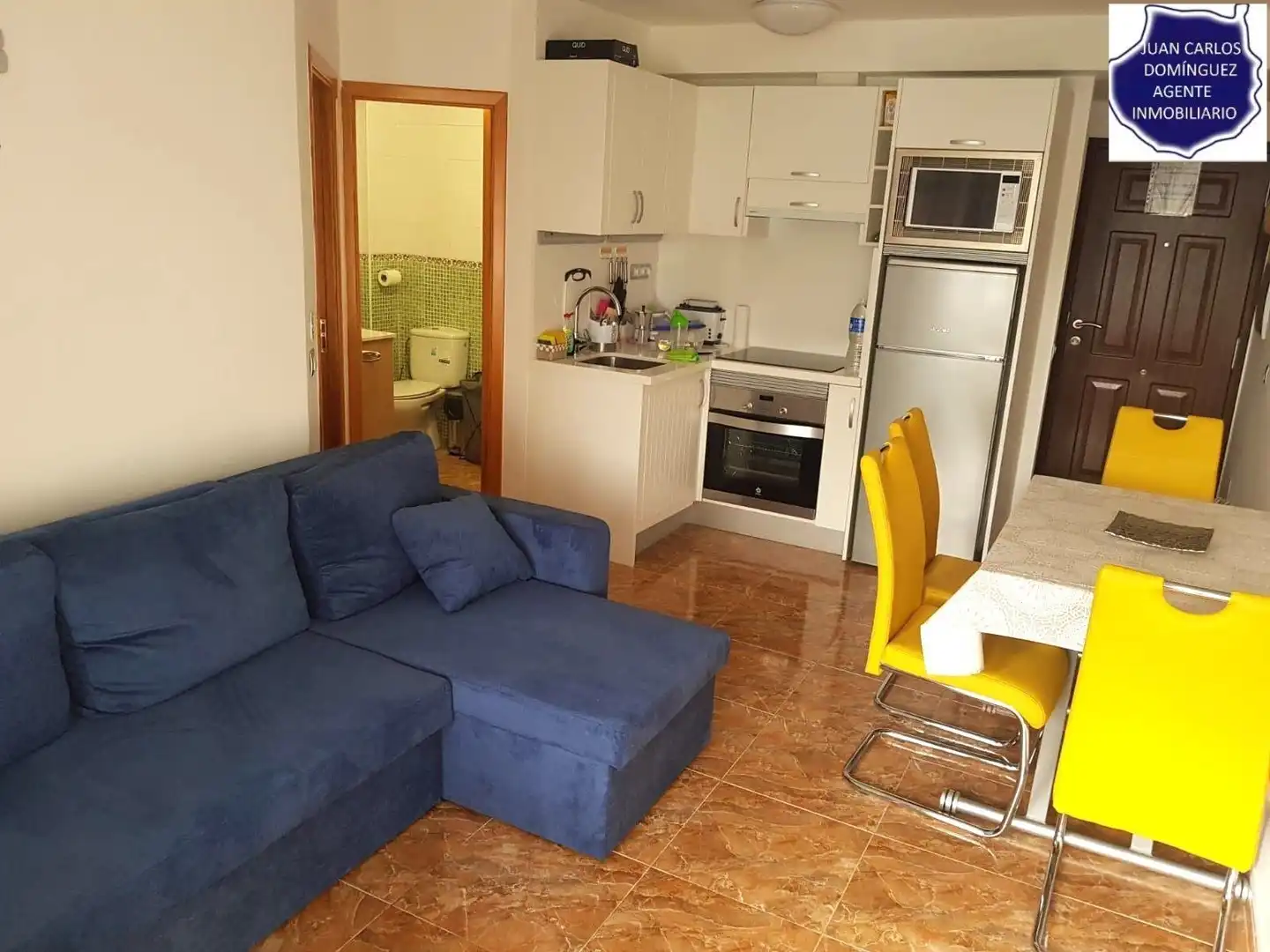 Living room of Apartments for sale in San Bartolomé de Tirajana  with Air Conditioner, Terrace and Furnished