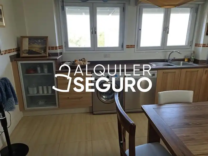 Küche von Wohnung zur Miete in Benicarló mit Klimaanlage, Terrasse und Möbliert